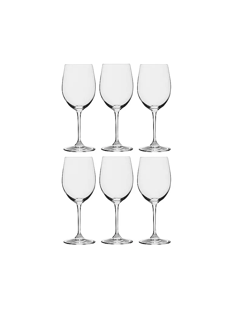 RIEDEL | Weisswein 6-er Set VINUM Riesling / Zierfandel | transparent