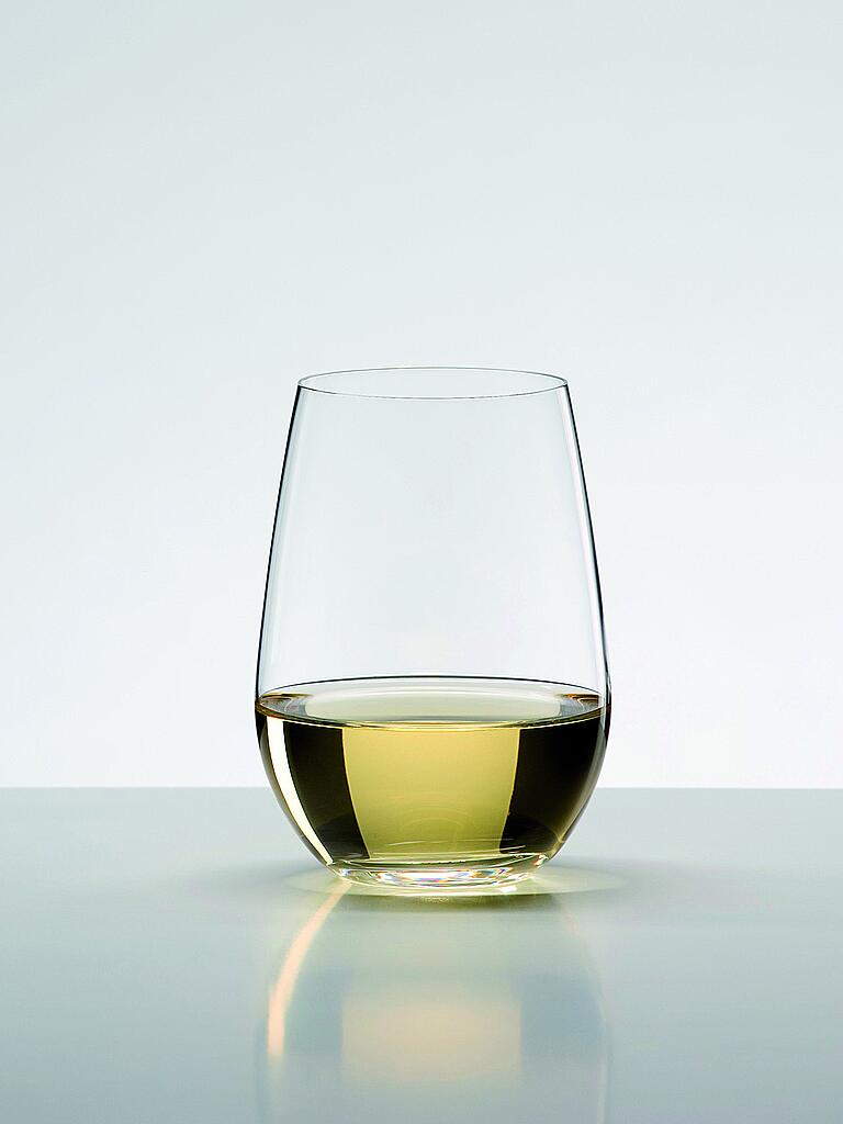 RIEDEL The O Riesling/Sauvignon Blanc Weißweingläser – Set Mit 2 Gläsern à 375 Ml Aus Kristallglas
