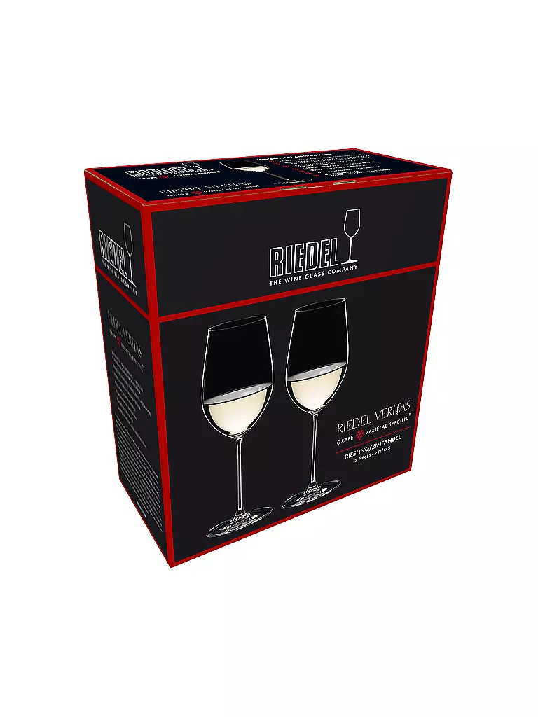 RIEDEL | Weissweinglas 2er Set VERITAS Riesling / Zinfandel | transparent