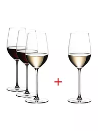 RIEDEL | Weissweinglas Set 4tlg. VERITAS Riesling/Zinfandel  | Transparent