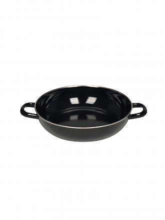 RIESS | Poêle à braiser en émail noir 28cm