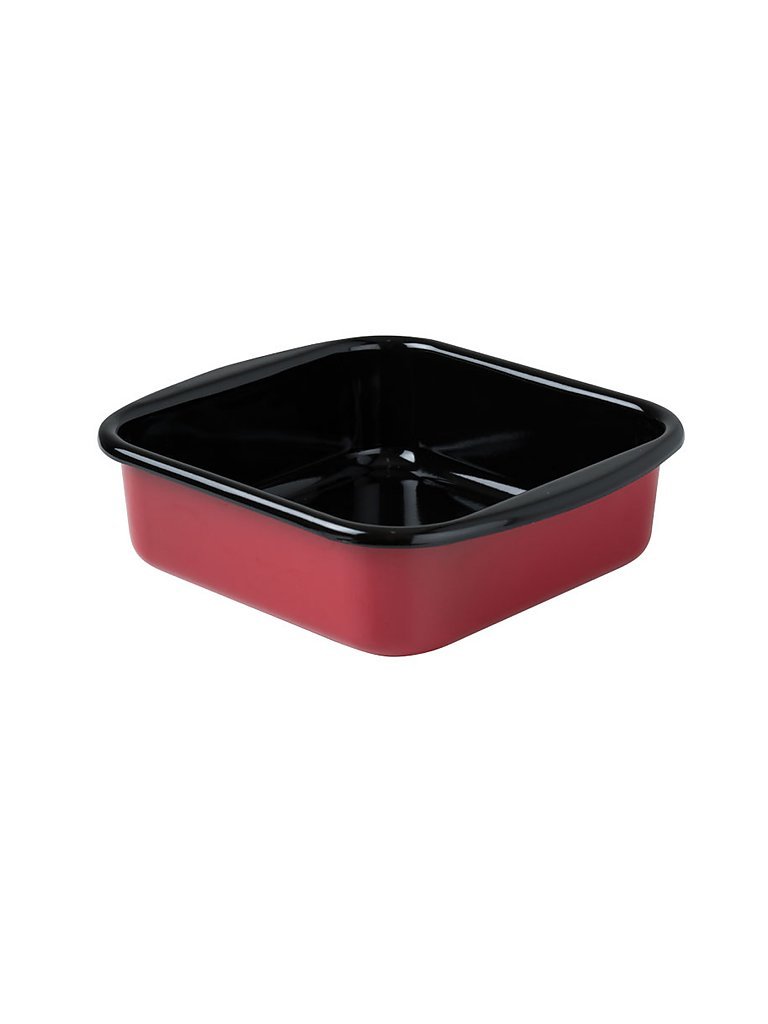 RIESS Bandeja de horno Mini 22x22cm Color Rojo rojo oscuro