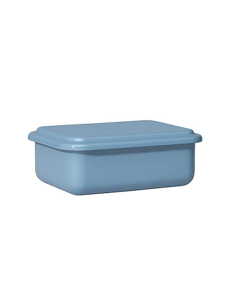 RIESS Boîte de conservation avec couvercle 15x11x4cm Myrtille bleu clair