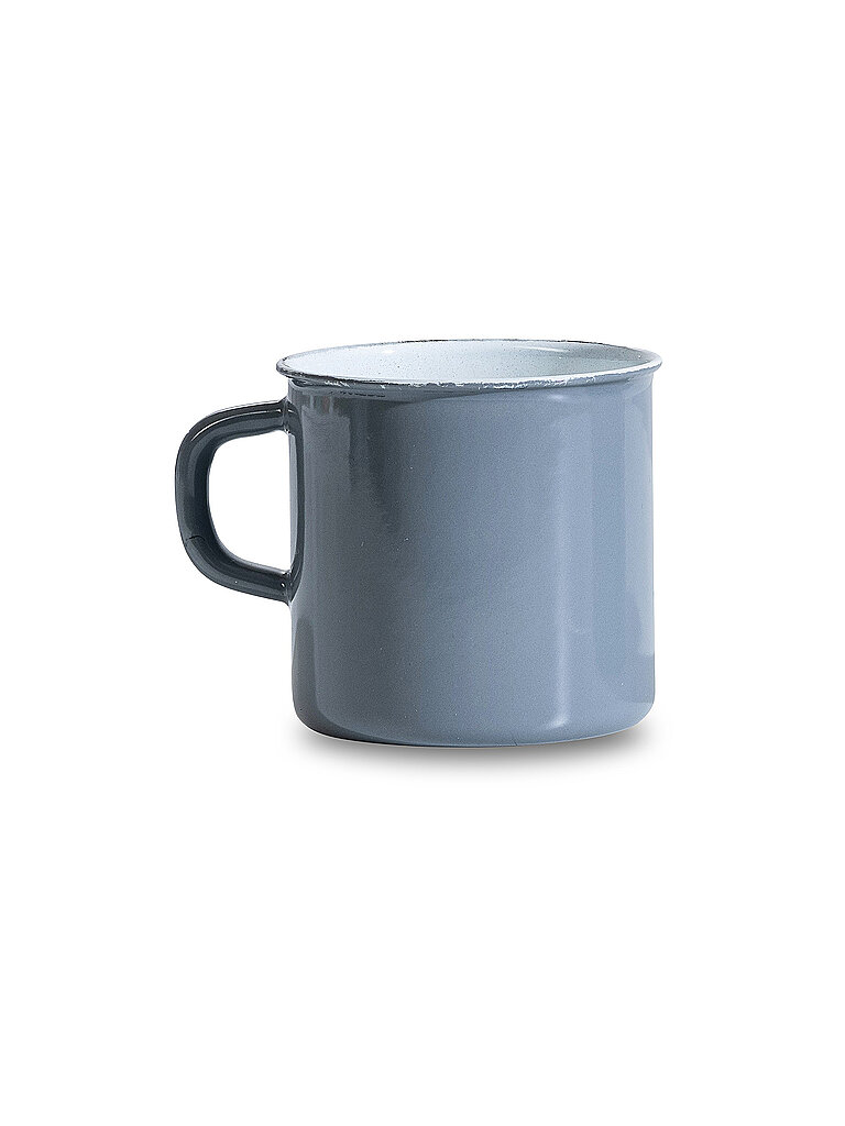 RIESS Topf mit Bördel 8cm /0,38l Pure Grey grau