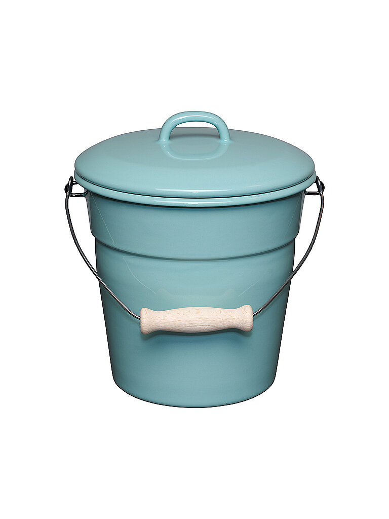 RIESS Allzweckeimer mit Deckel 20cm Nat Green mint
