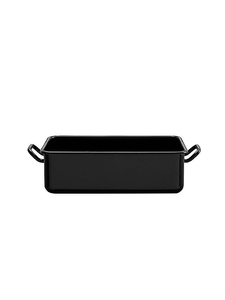 RIESS Mini Back- und Servierform 23x15x7cm/1,5l Schwarzemaille schwarz