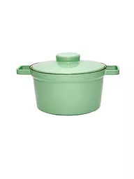 RIESS | Topf mit Deckel Aromapot Truehomeware 24cm / 3,5l Grau | grün
