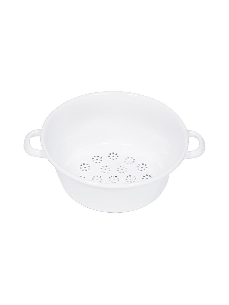 RIESS | Gemüsesieb weiß 26cm | weiss