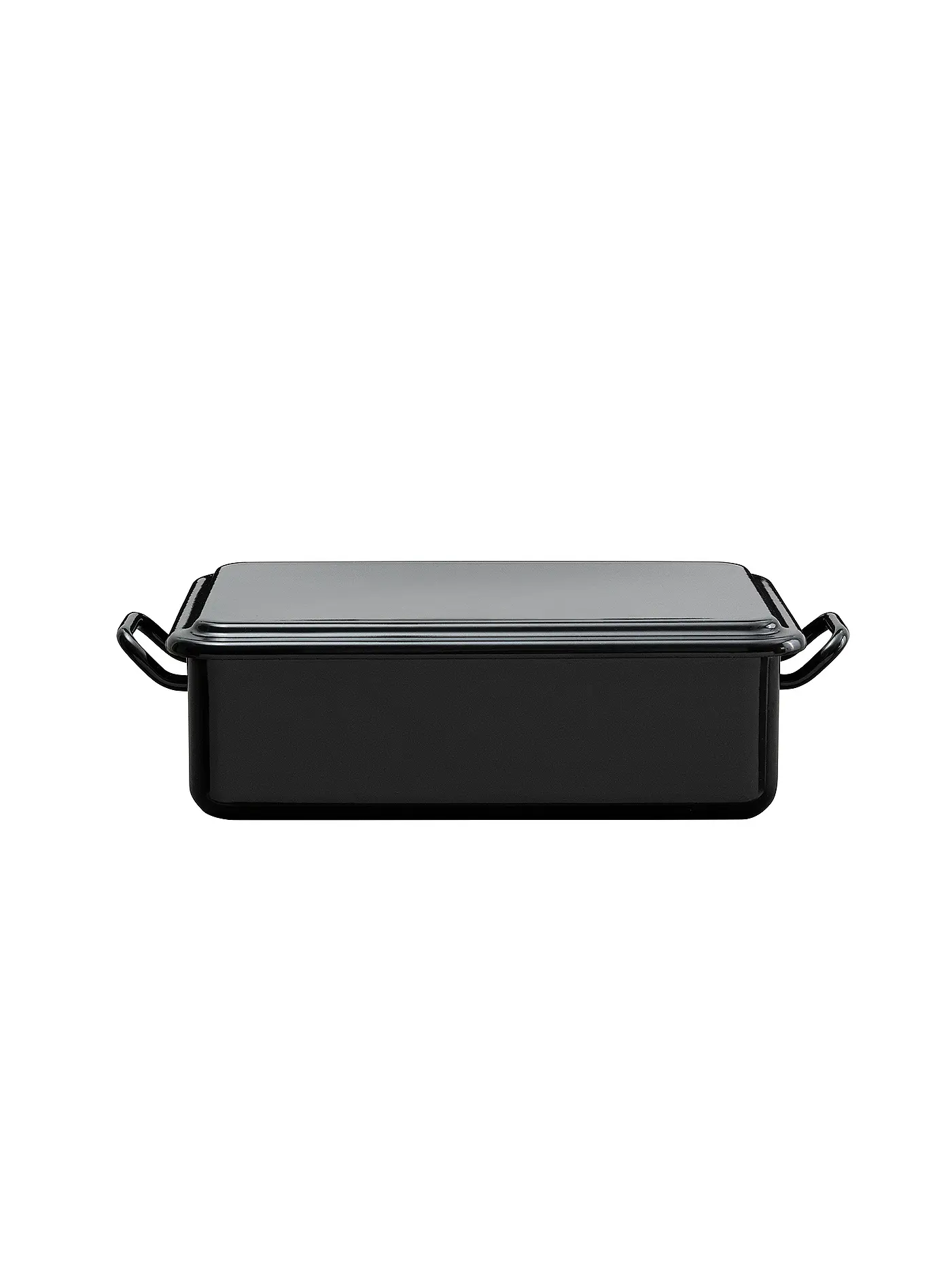 RIESS | Mini Back- und Servierform 23x15x7cm/1,5l Schwarzemaille | schwarz