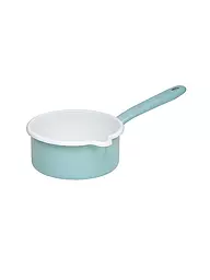 RIESS | Stielkasserolle mit Ausguss 14cm / 0,75l Nature Green | Türkis
