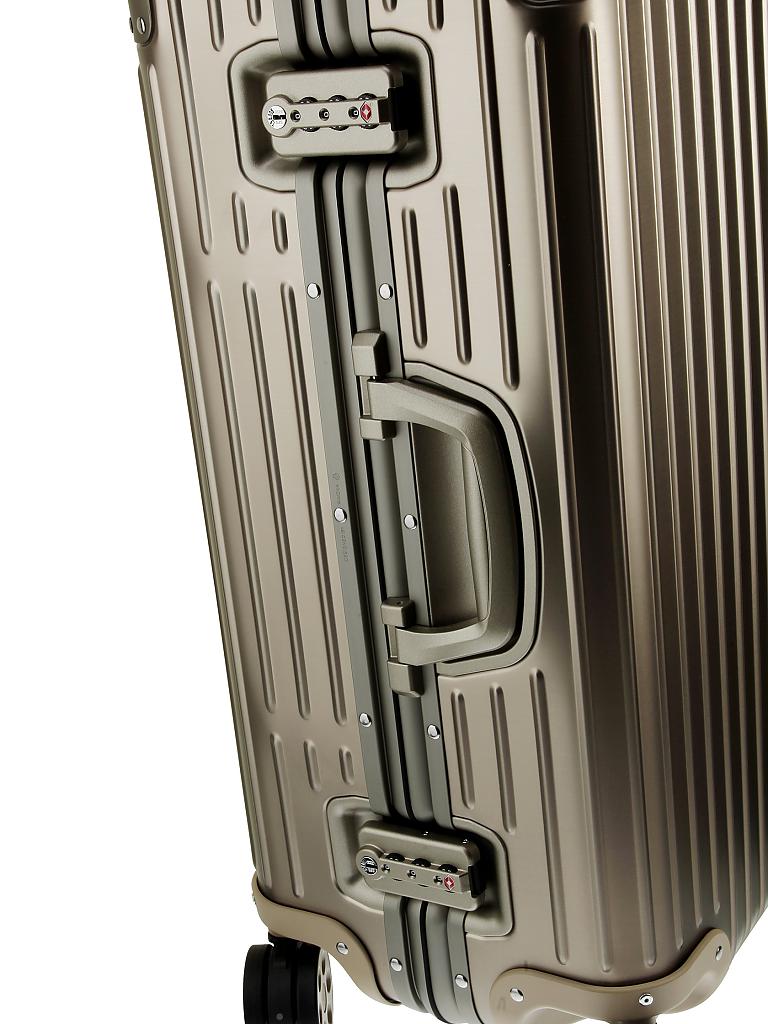 RIMOWA | Trolley "Original Check-In M" (Titanium) | gold