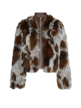 RINO&PELLE | Jacke in Felloptik VEA