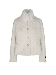 RINO&PELLE | Jacke in Felloptik  | Creme