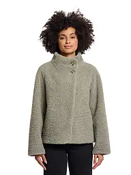 RINO&PELLE | Jacke in Felloptik DENU | olive