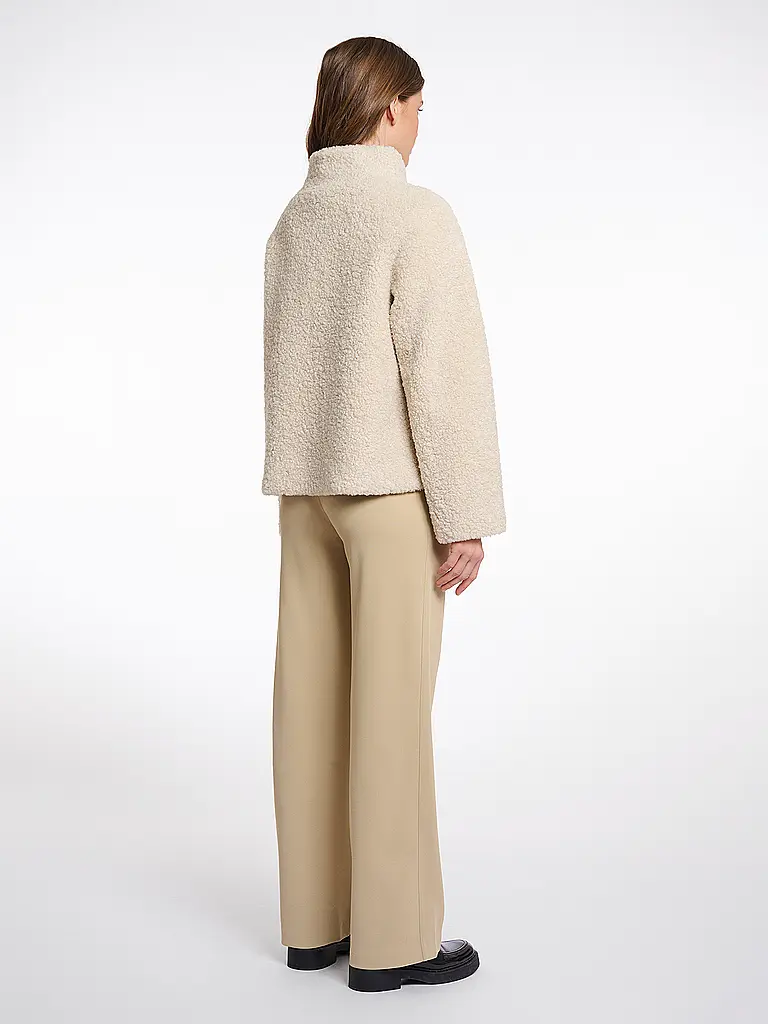 RINO&PELLE | Jacke in Felloptik DENU | beige