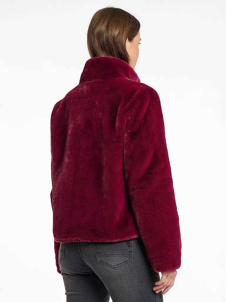 RINO&PELLE | Jacke in Felloptik VIE | creme