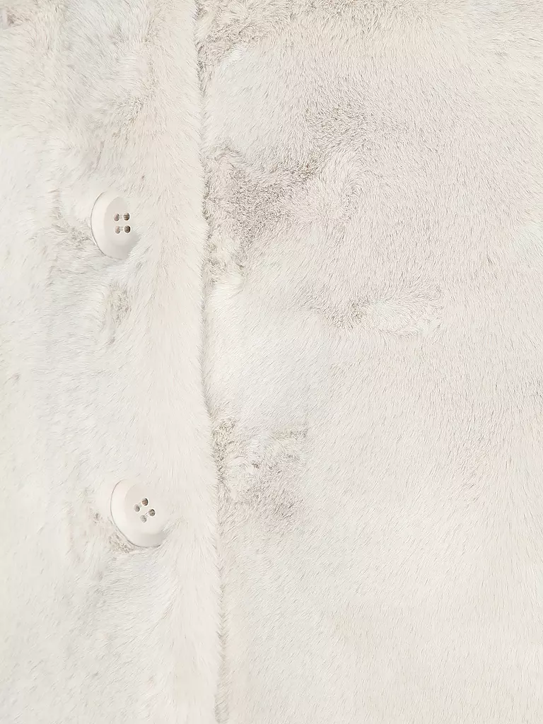 RINO&PELLE | Jacke in Felloptik VIE | Creme