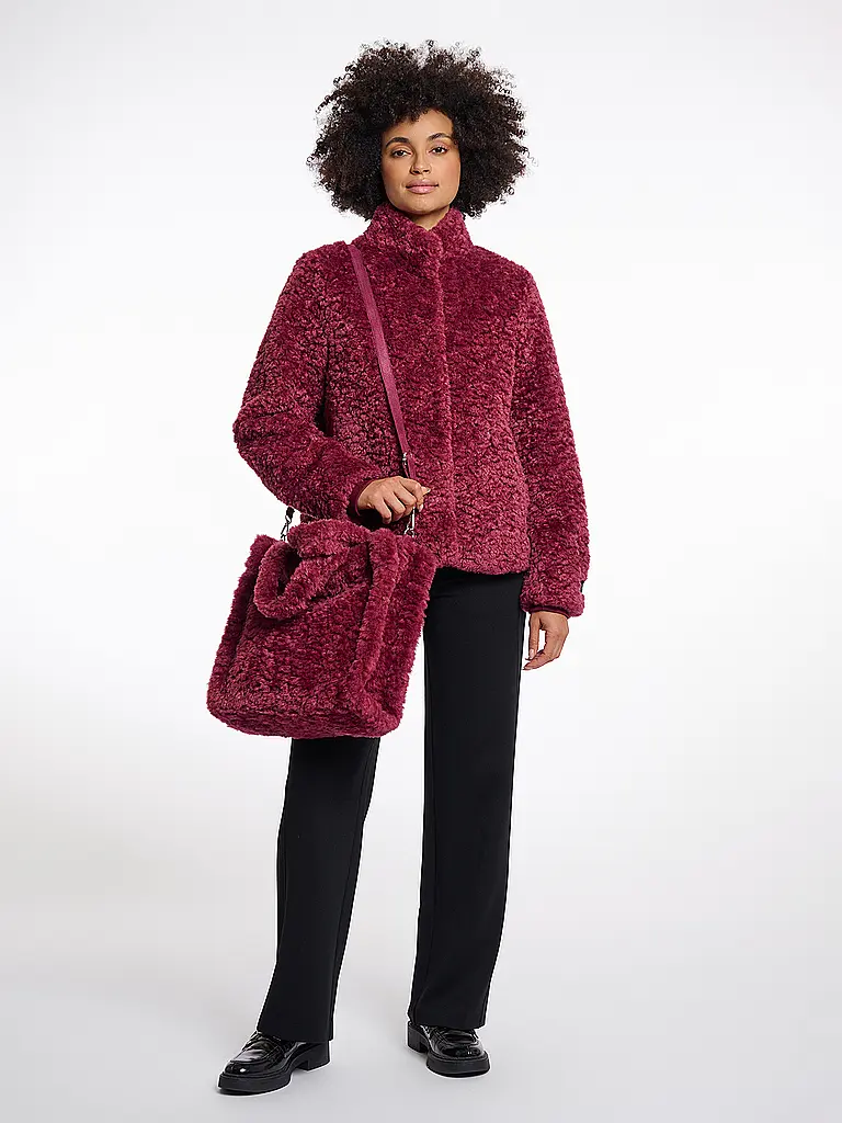 RINO&PELLE | Tasche - Shopper in Felloptik BRAX | pink