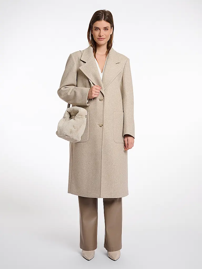 RINO&PELLE | Tasche - Umhängetasche in Felloptik CHERYL Small | creme