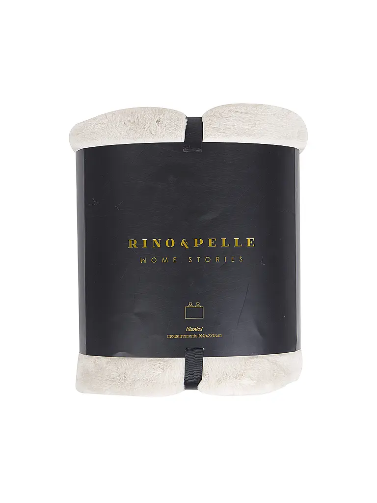 RINO&PELLE | Wohndecke KESLIN | creme