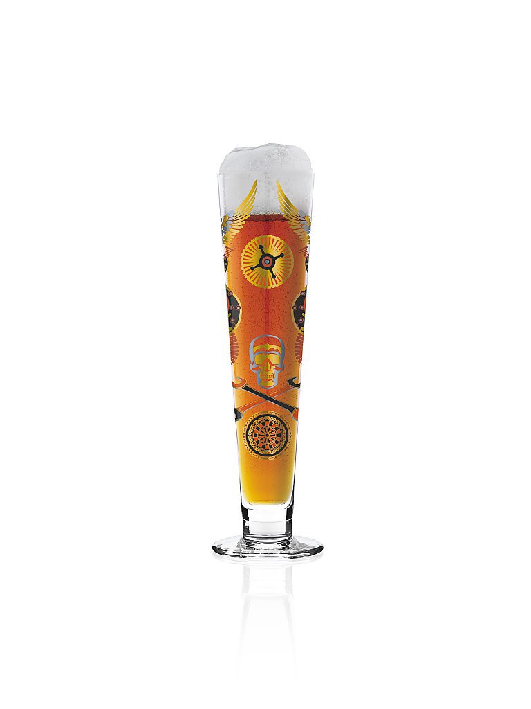 RITZENHOFF Black Label Design - Bierglas -  Debora Jedwab (Herbst 2018) 1010243 bunt