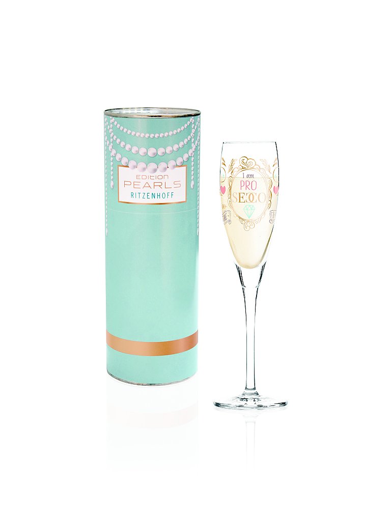 RITZENHOFF Pearls Edition Proseccoglas (Alice Wilson - Frühjahr 2019) bunt