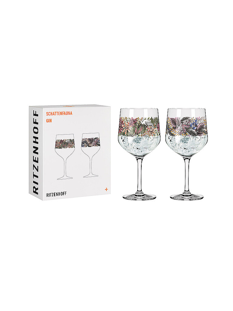 RITZENHOFF Schattenfauna Ginglas 2er Set Maggie Enterrios 2021 bunt – RITZENHOFF