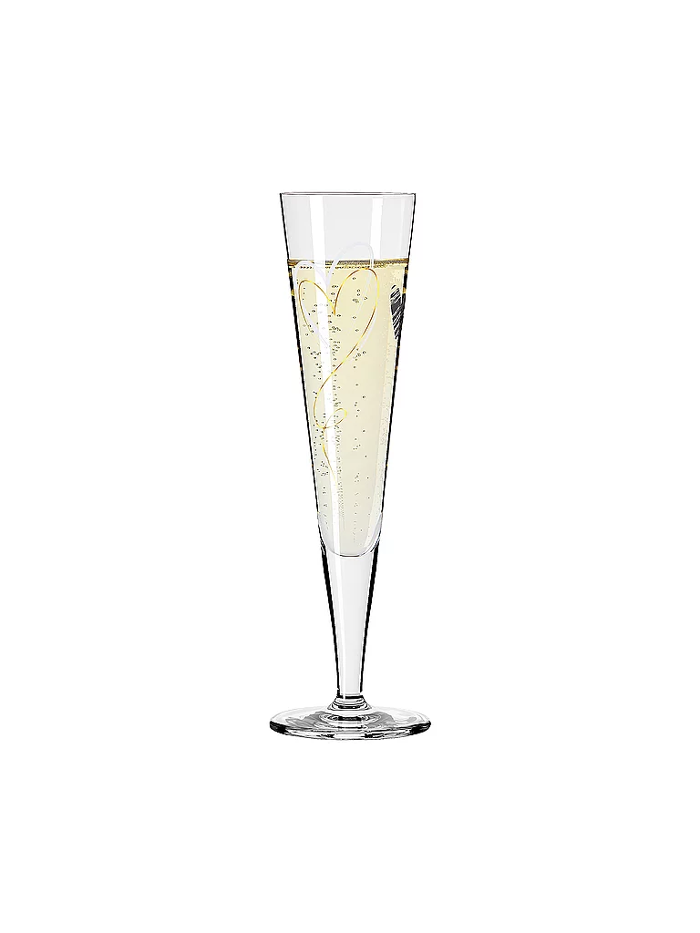 RITZENHOFF Champagnerglas Goldnacht Champus #35 Christine Kordes 2023 gold