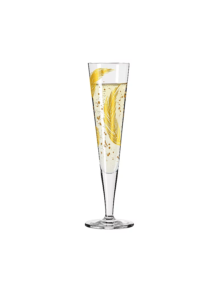 RITZENHOFF Champagnerglas Goldnacht Champus #42 Andrea Arnolt 2024 gold