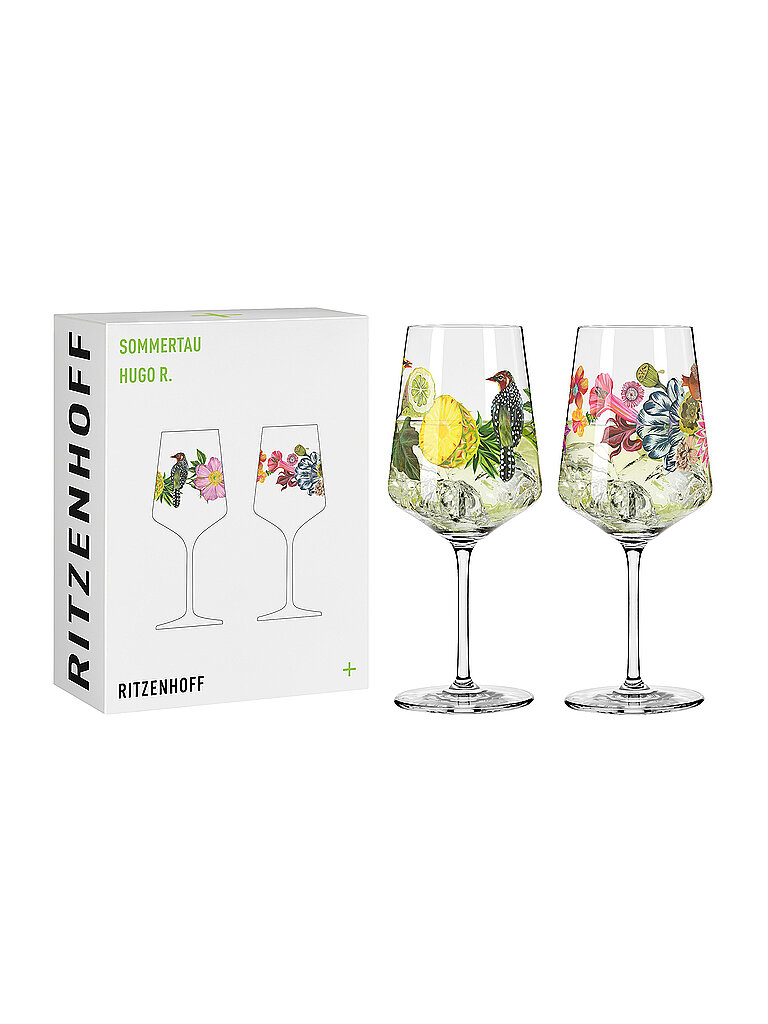 RITZENHOFF Sommertau Aperitifglas 2er Set #5 #6 Olaf Hajek 2024 bunt