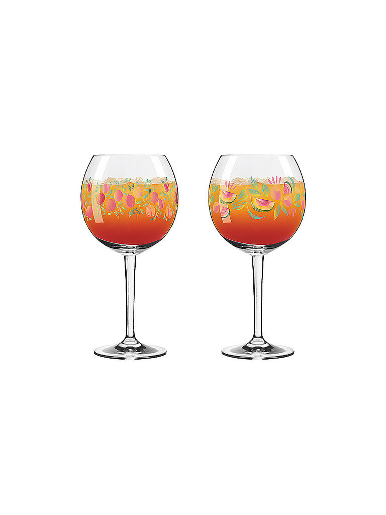 RITZENHOFF Aperitifglas 2er Set SUMMER BREEZE F25 Orange orange – RITZENHOFF