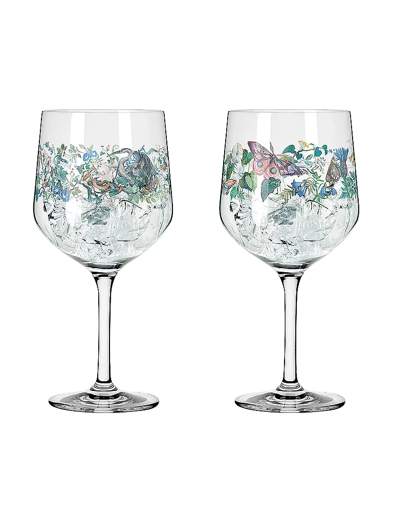 RITZENHOFF | Aperetifglas Set 2tlg. SCHATTENFAUNA GIN #7 #8 Mcallister | bunt
