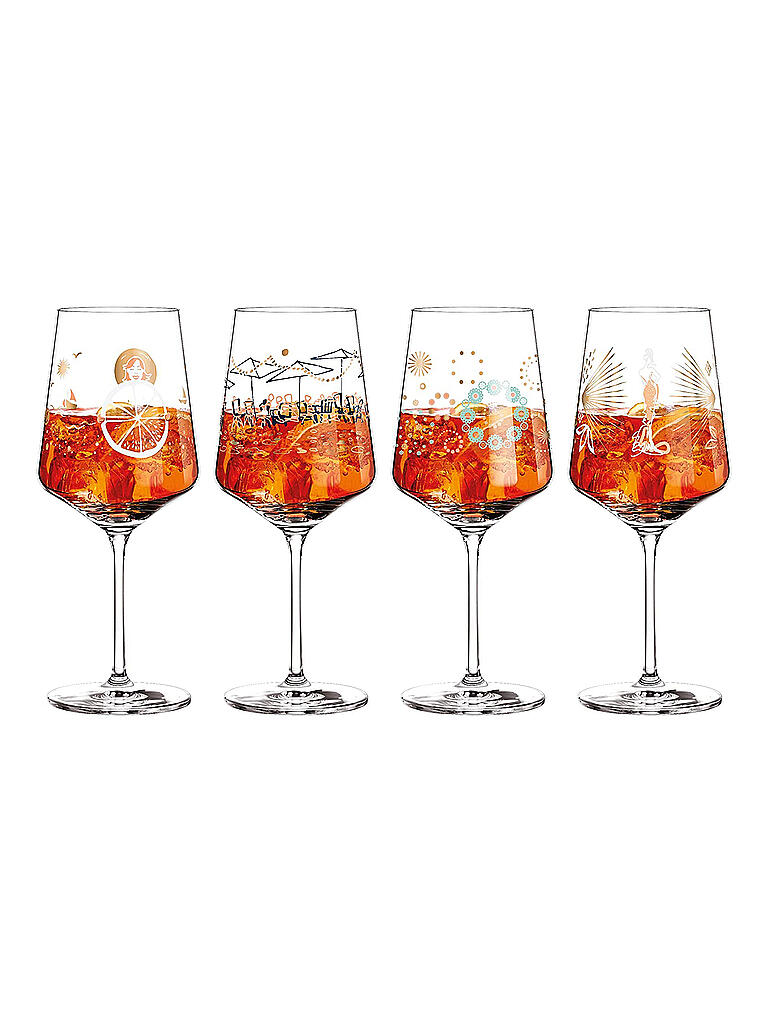 RITZENHOFF | Aperitifglas 4er APERIZZO 544ml | orange