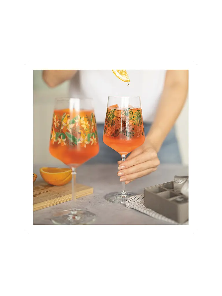 RITZENHOFF | Aperitifglas Set 2tlg. SOMMERRAUSCH APERIZZO Orange | orange