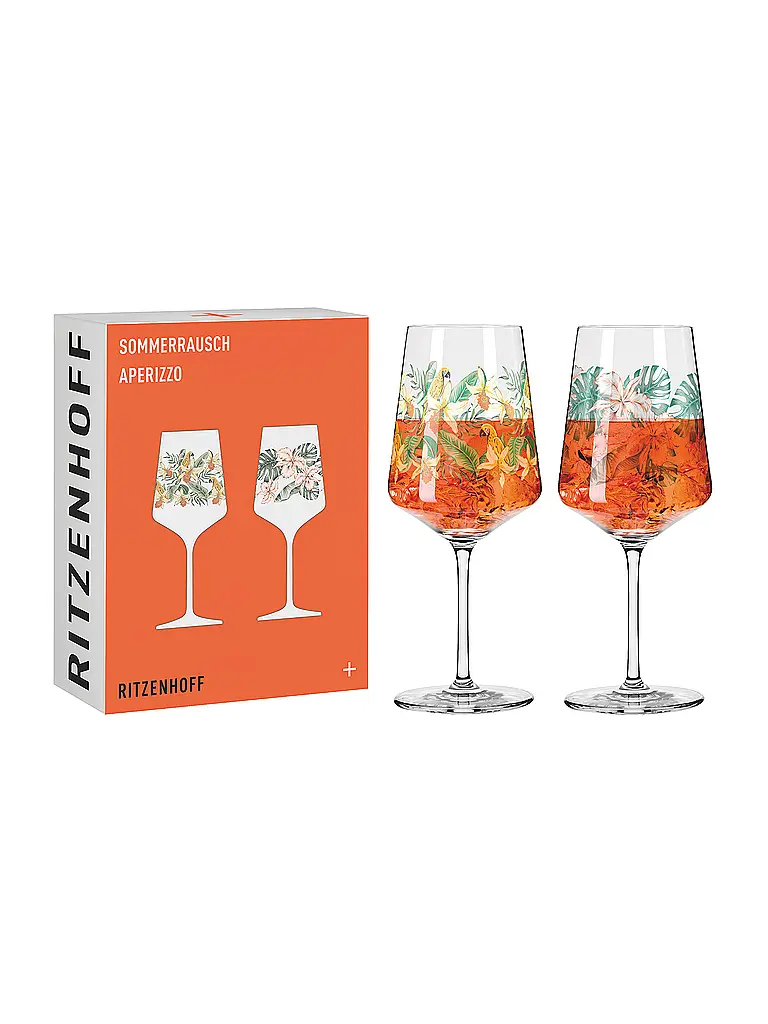 RITZENHOFF | Aperitifglas Set 2tlg. SOMMERRAUSCH APERIZZO Orange | orange