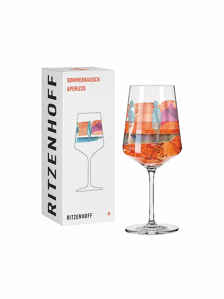 RITZENHOFF | Aperitifglas Sommerrausch #9 Virginia Romo 2022 | bunt