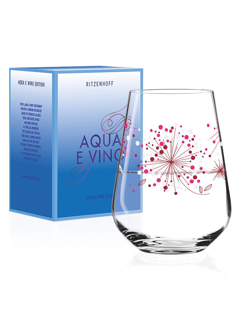 RITZENHOFF | Aqua e Vino Design Wasser- und Weinglas "Véronique Jacquart" Herbst 2018 3380001 | pink