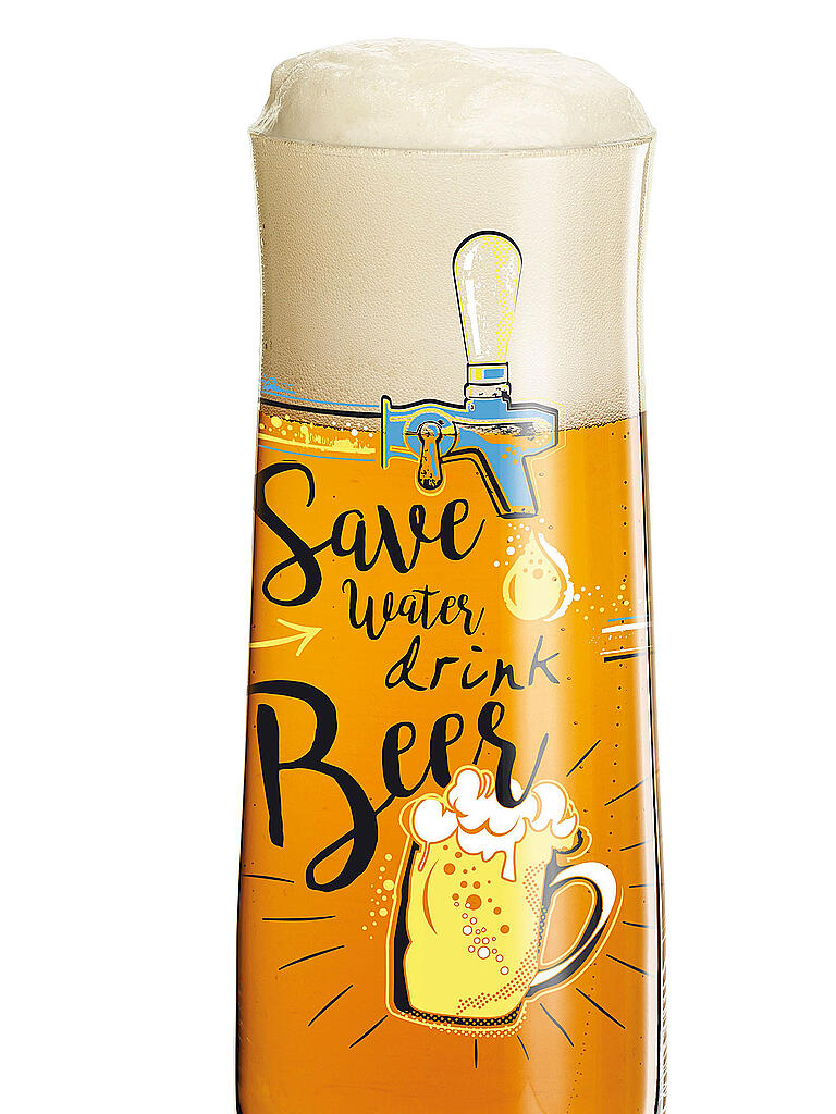 RITZENHOFF | Bierglas 2er Set Beer 390ml | bunt