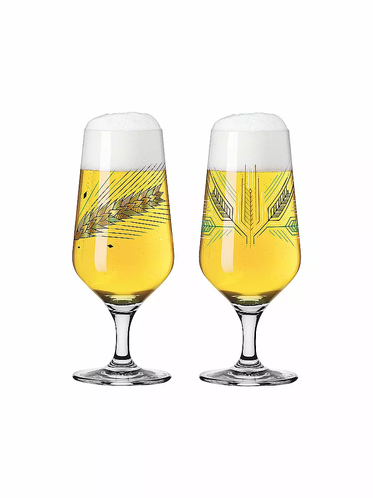 RITZENHOFF | Bierglas 2er Set Brauchzeit Andreas Preis 2022 | bunt