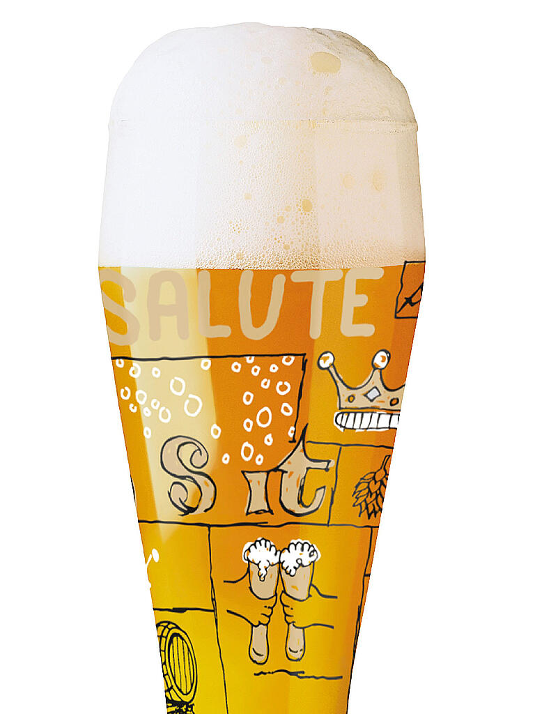RITZENHOFF | Bierglas 2er Set Weizenbier 645ml | bunt