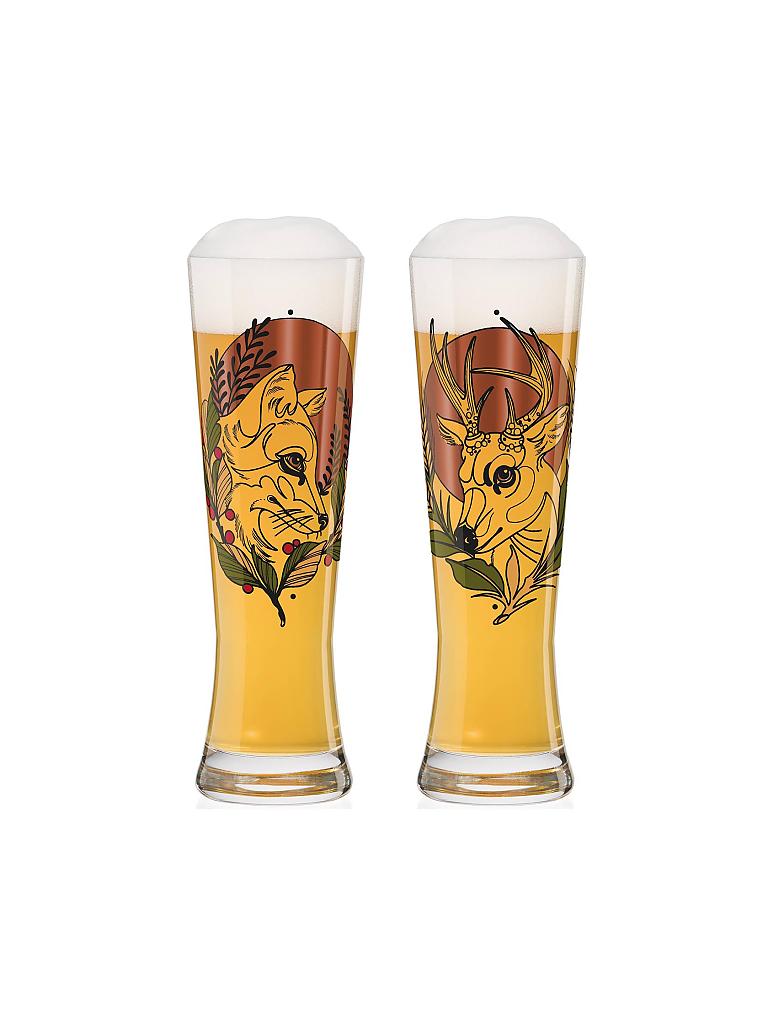 RITZENHOFF | Black Label Weizenbierglas-Set von Tobias Tietchen (Stag & Fox) | schwarz