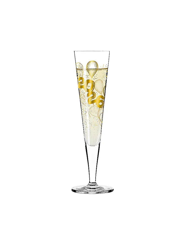 RITZENHOFF | Champagneglas BRILLANTNACHT CHAMPUS 2026 /6 | silber