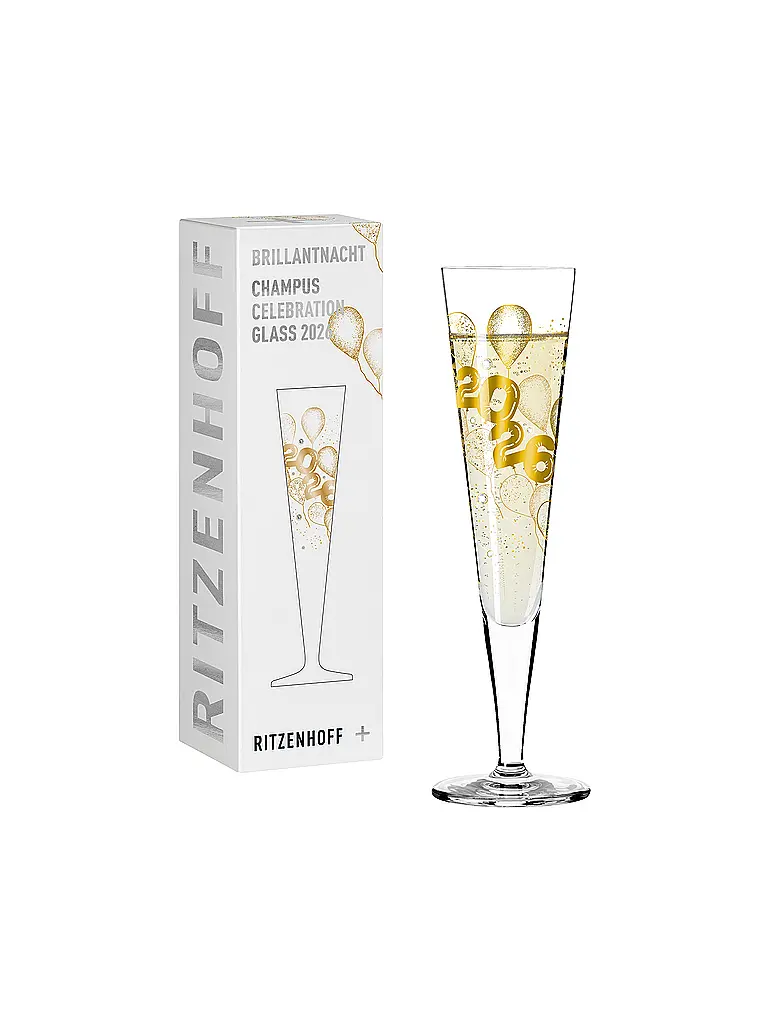 RITZENHOFF | Champagneglas BRILLANTNACHT CHAMPUS 2026 /6 | 