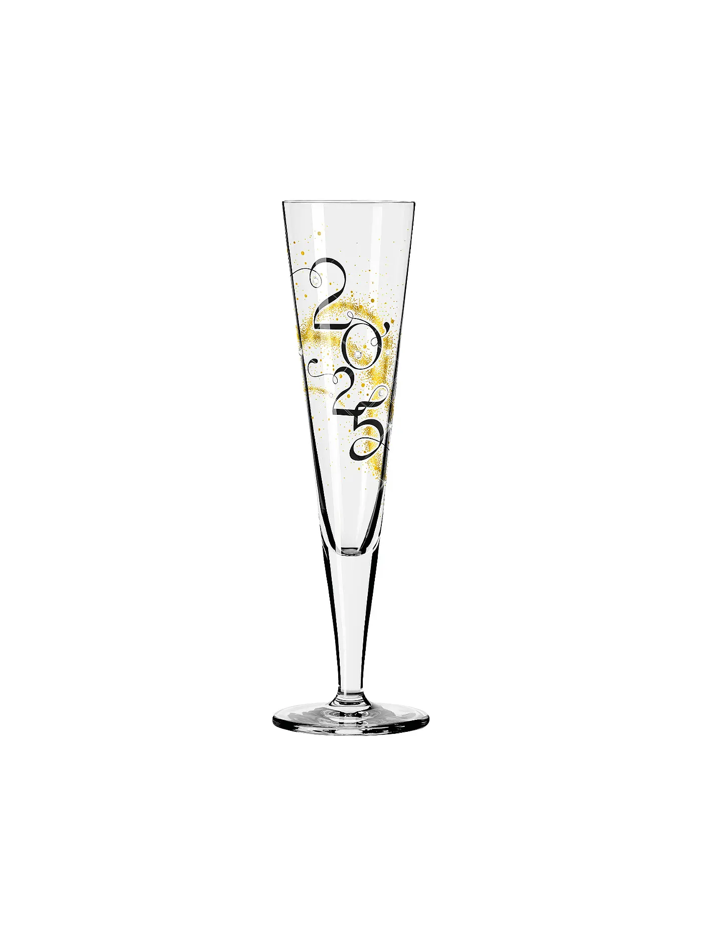 RITZENHOFF | Champagnerglas BRILLANTNACHT 2025 | silber