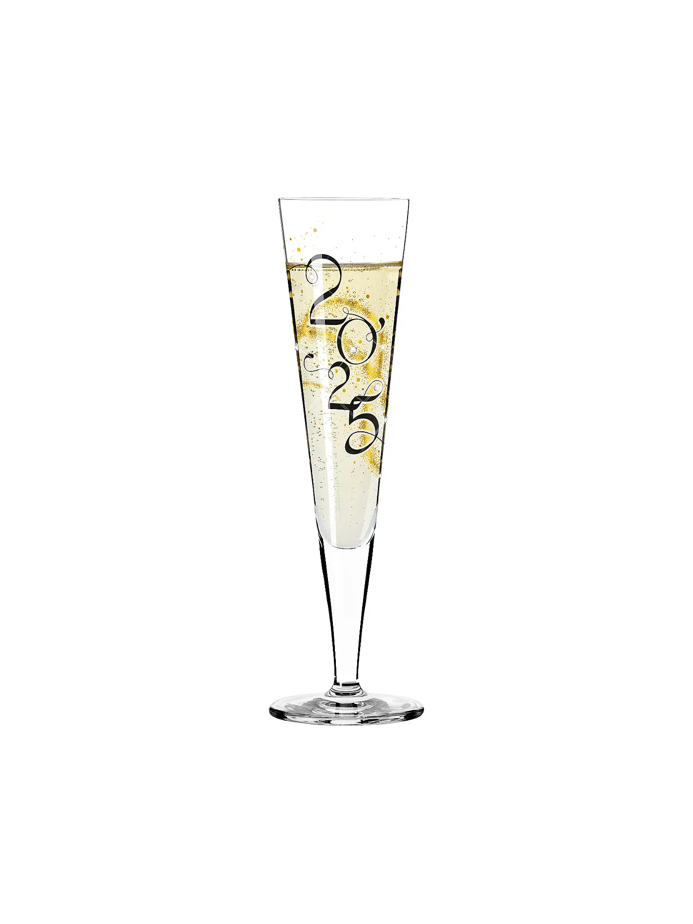 RITZENHOFF | Champagnerglas BRILLANTNACHT 2025 | silber