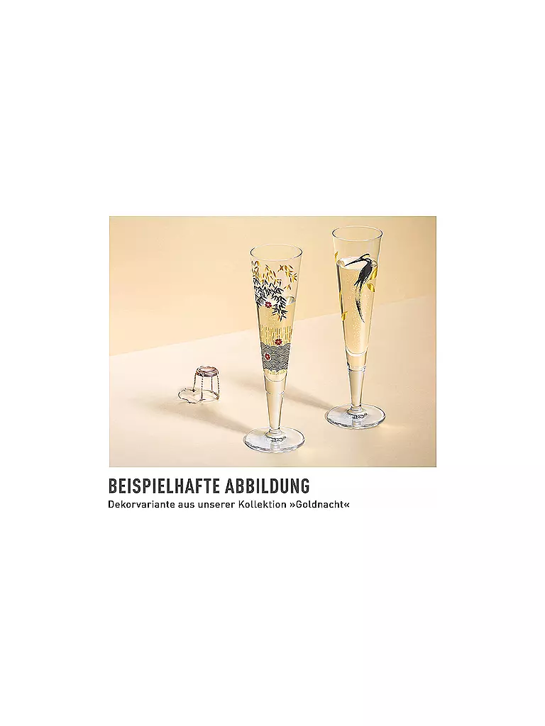 RITZENHOFF | Champagnerglas Goldnacht 2022 #20  | gold