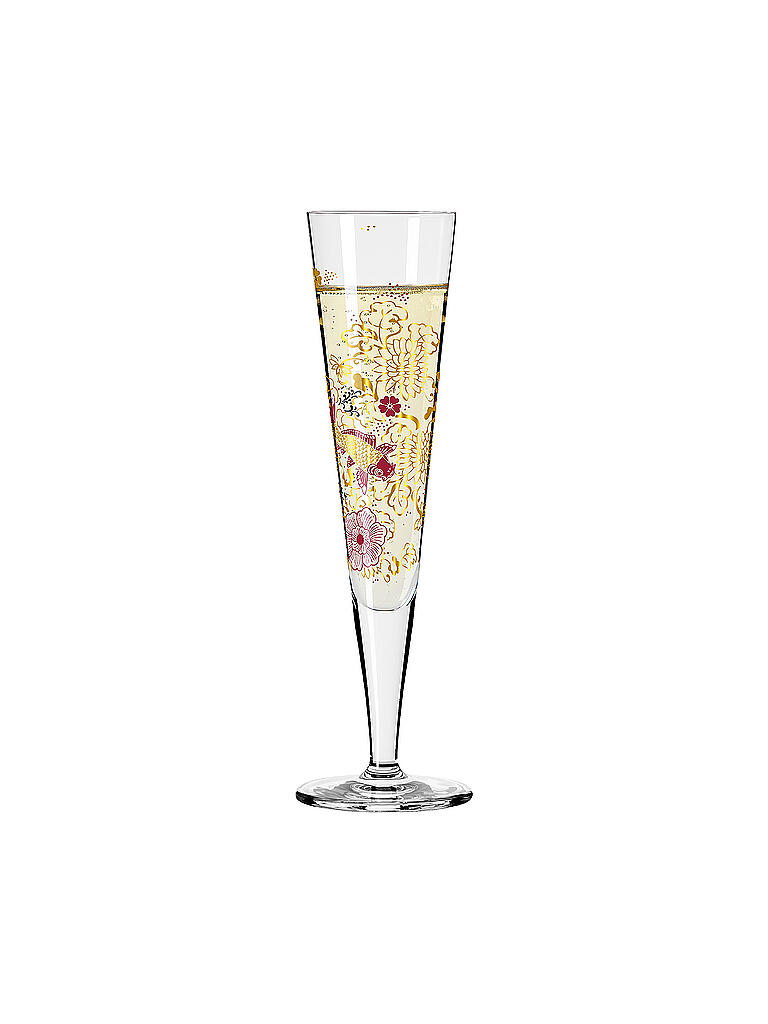 RITZENHOFF | Champagnerglas Goldnacht 2022 #23 Kathrin Stockebrand | gold