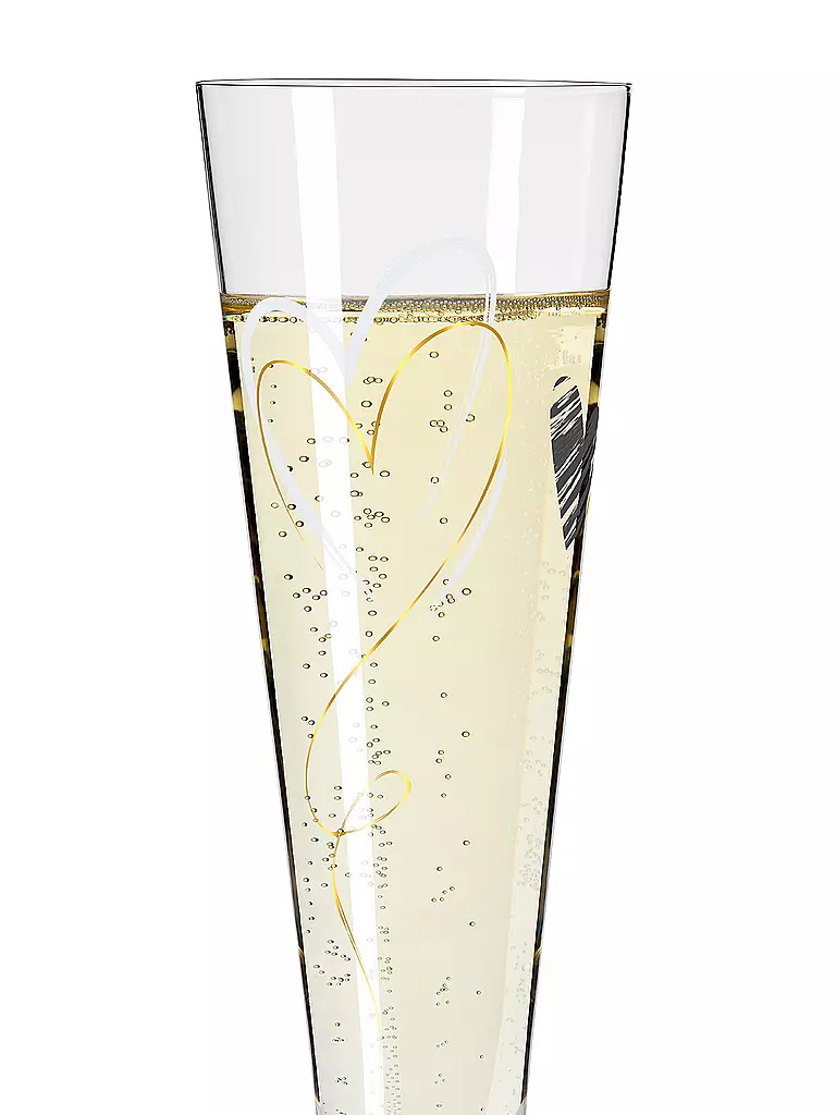 RITZENHOFF | Champagnerglas Goldnacht Champus #35 Christine Kordes 2023 | gold