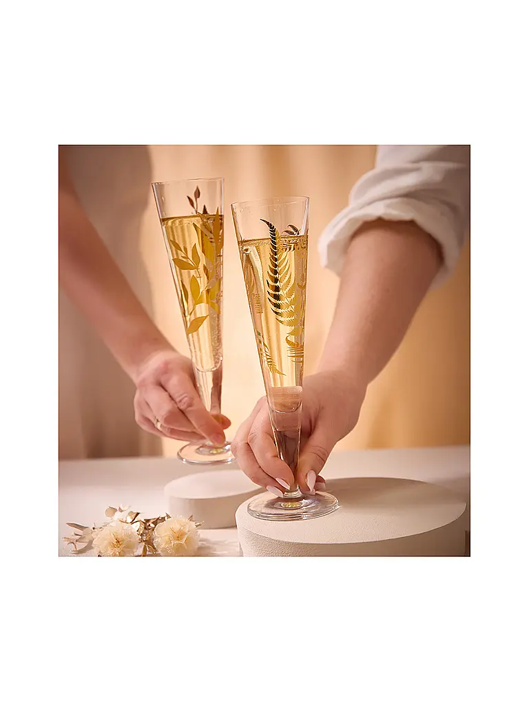 RITZENHOFF | Champagnerglas Goldnacht Champus #48 / 12 Mubaza | 