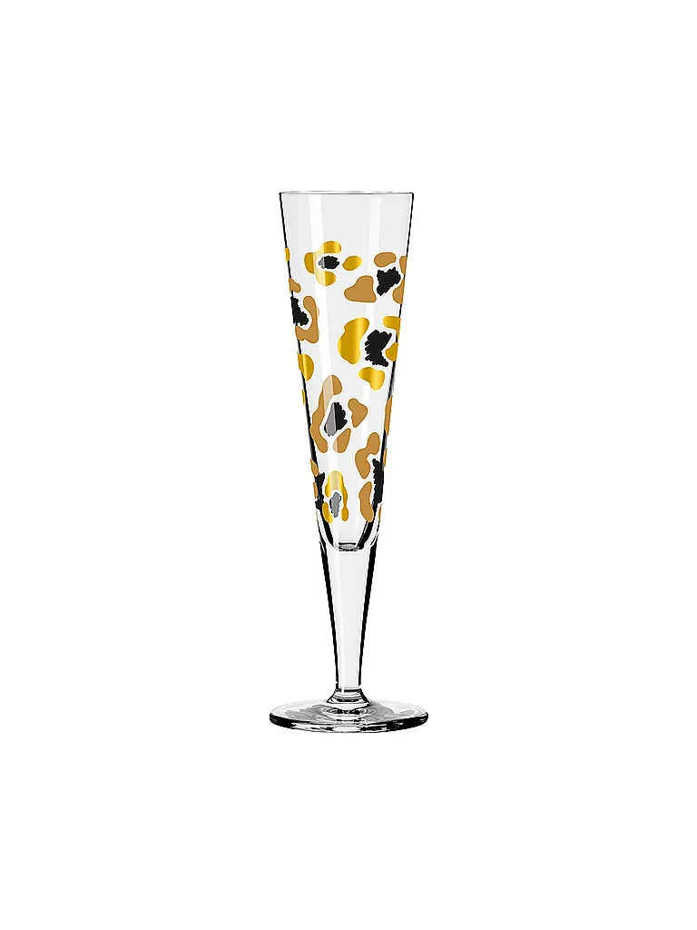 RITZENHOFF | Champagnerglas Goldnacht Champus 2er Set Duett Leo Gold | 